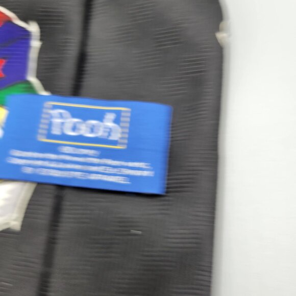 Vintage Disney Christmas Tigger Tie Black Festive Holiday Design - Picture 4 of 7